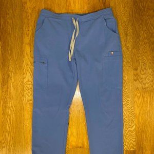 Womens Figs - Yola Skinny Scrub Pants- Ceil Blue